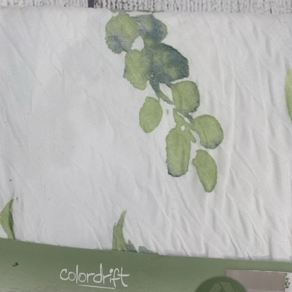 Colordrift shower curtain